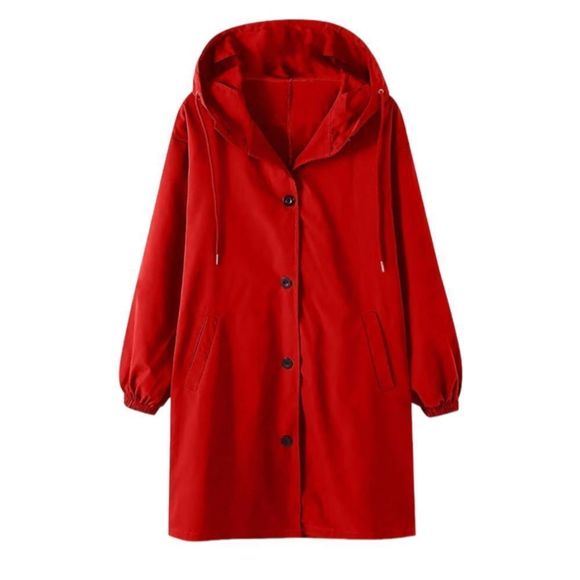 Red Weather Proof Windbreaker Size 3X - Picture 1 of 5